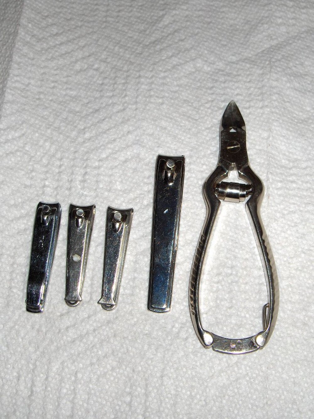 Fingernail Clippers, Lot of 5, Vintage